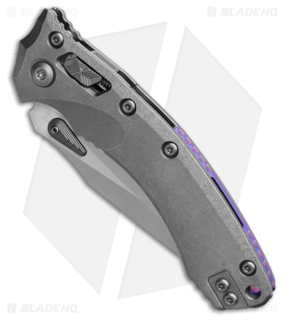 Marfione Custom Amphibian Ram-Lok SW Titanium + Purple Accents  (4" SW)