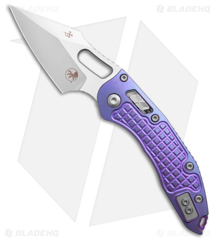 Marfione Custom Stitch Ram-Lok Purple Frag Titanium + Purple Accents (4" SW)