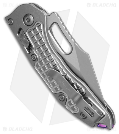 Marfione Custom Stitch Ram-Lok  SW Frag Titanium + Purple Accents  (4" SW)
