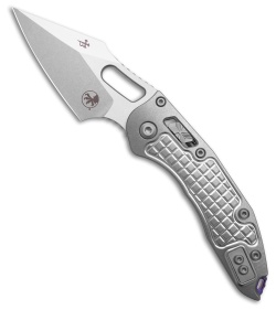 Marfione Custom Stitch Ram-Lok  SW Frag Titanium + Purple Accents  (4" SW)