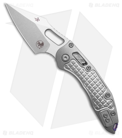 Marfione Custom Stitch Ram-Lok  SW Frag Titanium + Purple Accents  (4" SW)