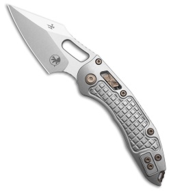Marfione Custom Stitch Ram-Lok  SW Frag Titanium + Vapor Blast Accents  (4" SW)