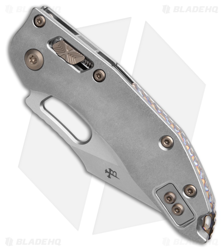 Marfione Custom Stitch Ram-Lok  SW Titanium + Bronze Accents  (4" Stonewash)