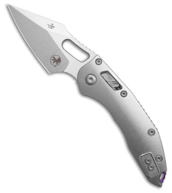 Marfione Custom Stitch Ram-Lok  SW Titanium + Purple Accents  (4" Stonewash)