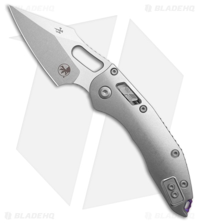 Marfione Custom Stitch Ram-Lok  SW Titanium + Purple Accents  (4" Stonewash)