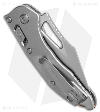 Marfione Select M-Stitch Ram Lok Knife Smooth Titanium Bronze Accents (3" SW)