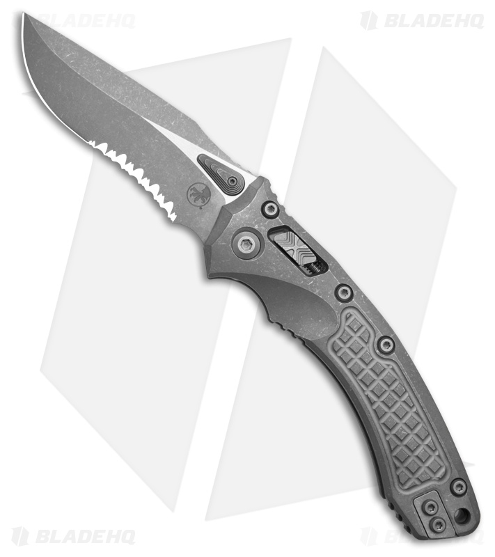 Microtech Amphibian Ram-Lok Knife Marifone Select Apoc Al (3.9" Apoc Serr)