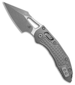 Microtech M-Stitch Ram Lok Knife Frag Natural Clear Aluminum (3" Apocalyptic)