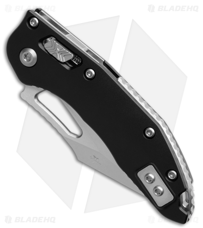 まきっち Microtech M-Stitch Ram Lok Knife Black Aluminum SW