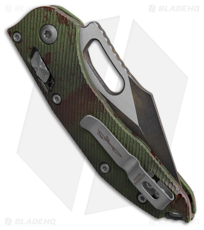 Microtech Stitch Outbreak Ram-Lok SW Serrated 169RL-2FLOBS