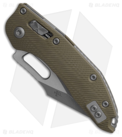 Microtech Stitch Ram-Lok S/E Knife Fluted OD Green G-10 (3.7" Apoc Full Serr)
