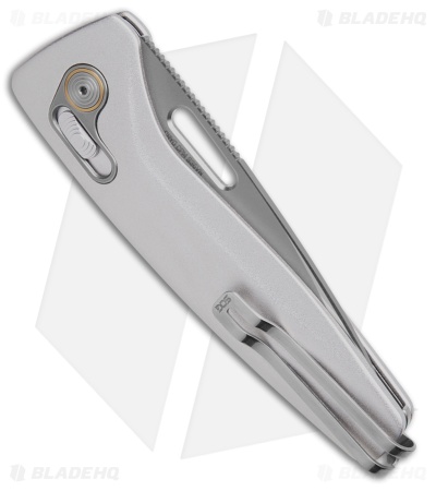 SOG One Zero XR Lock Knife Satin Aluminum (3.1" Chrome)