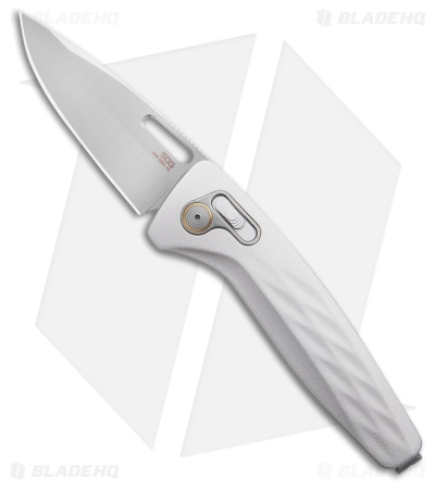 SOG One Zero XR Lock Knife Satin Aluminum (3.1" Chrome)