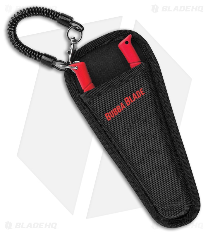 Bubba Blade 6.75" Split Ring Pliers w/ Red Rubber Handle