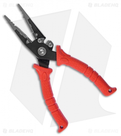 Bubba Blade 8.5" Fishing Pliers w/ Red Rubber Handle