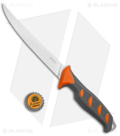 Buck Hookset Fresh Fillet Knife Gray/Orange (6" Satin) 0144ORS