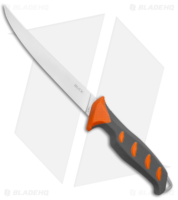 Buck Hookset Fresh Fillet Knife Gray/Orange (6" Satin) 0144ORS