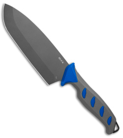 Buck Hookset Salt Cleaver Knife Blue/Gray (7" Gray) 0150BLS