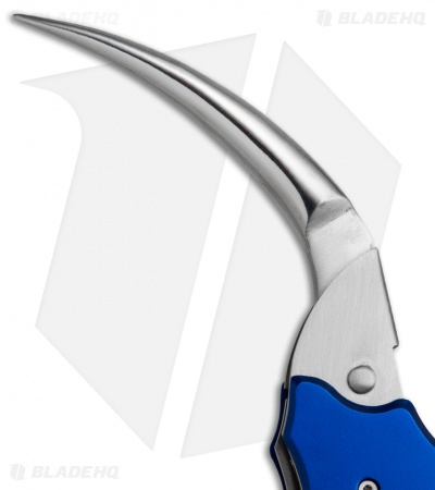 Myerchin Gen. 2 Sailor's Tool Knife Blue Aluminum (2.25" Satin Serr) P300BL