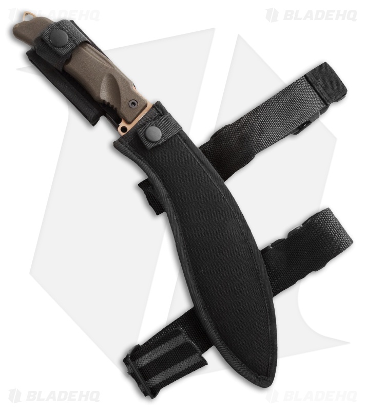 Fox Knives Extreme Tactical Kukri Fixed Blade Knife (9.3