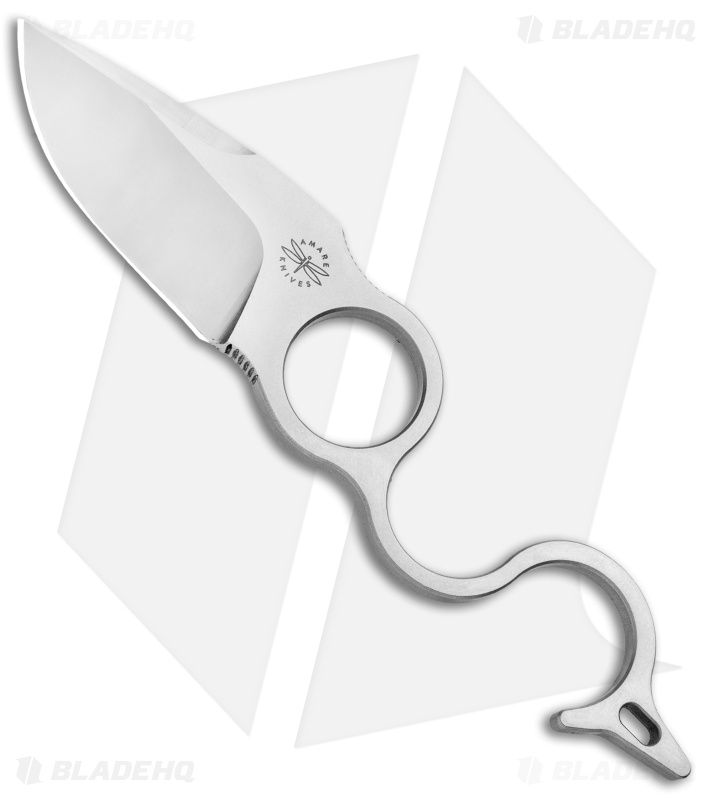 Amare Knives 6 Finger Fixed Blade Knife (2.6" Satin) 201813