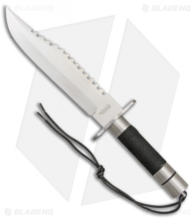 American Hunter Survival Knife Black Cord (8.625" Satin) AH001