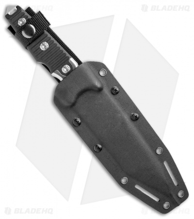Andre De Villiers Recce-1 Fixed Blade Knife Black G-10 (6.5" Satin) AdV 