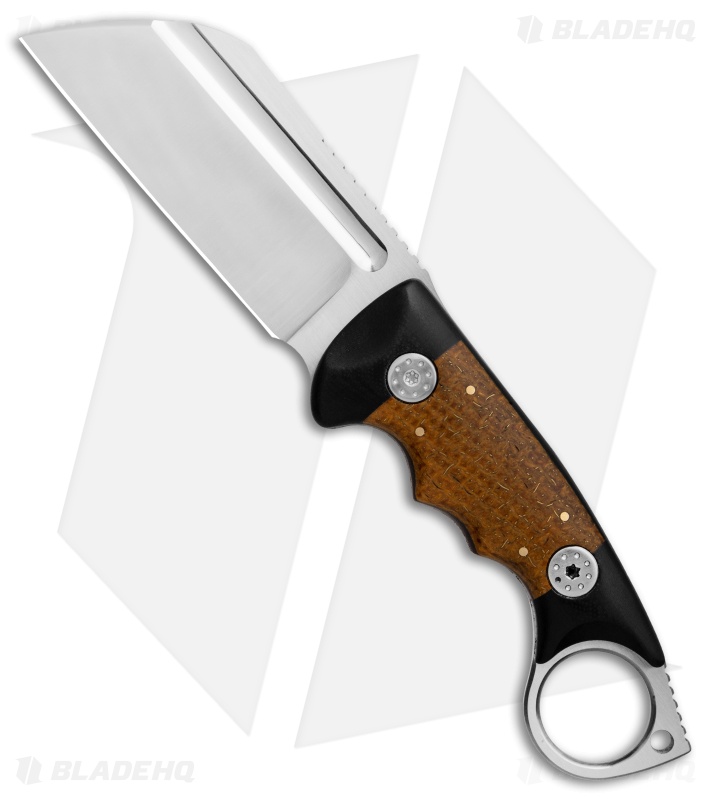 Andre De Villiers Ring Butcher Fixed Blade Kevlar (4" Satin) AdV