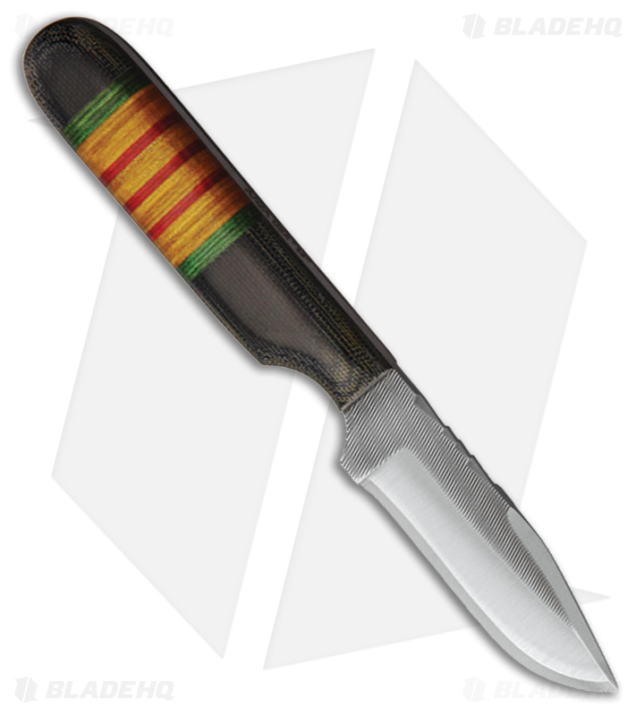 Anza Knives Knife Black Gold Mic (2.75