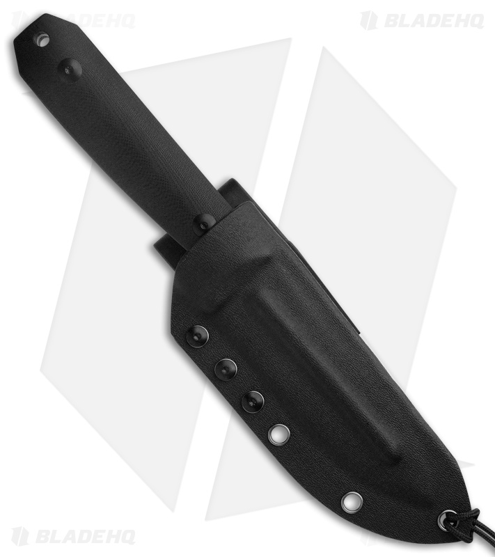 Artisan Cutlery Wreckhart Fixed Blade Knife Black G-10 (4.4" Black)