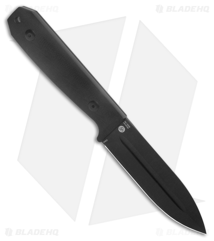 Artisan Cutlery Wreckhart Fixed Blade Knife Black G-10 (4.4" Black)
