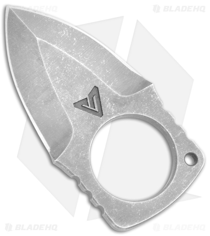 Atlas Dynamic Defense BUG Neck Knife Fixed Blade (1.5" Stonewash)
