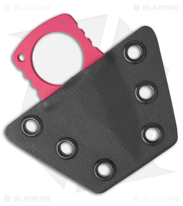 Atlas Dynamic Defense BUG Neck Knife Fixed Blade (1.5" Pink)