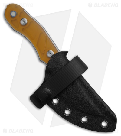Audacious Concept Fanglet Fixed Blade Knife Ultem (2.4" Satin/Blastwash)
