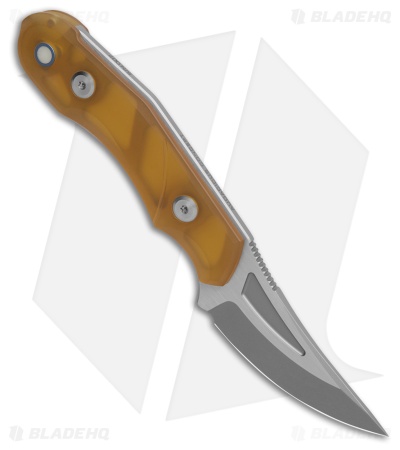 Audacious Concept Fanglet Fixed Blade Knife Ultem (2.4" Satin/Blastwash)