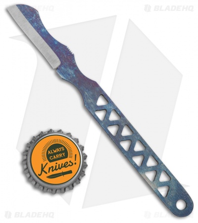 Audacious Concept Roselli Ectopic Fixed Blade Neck Knife Flamed (1.75" Satin)