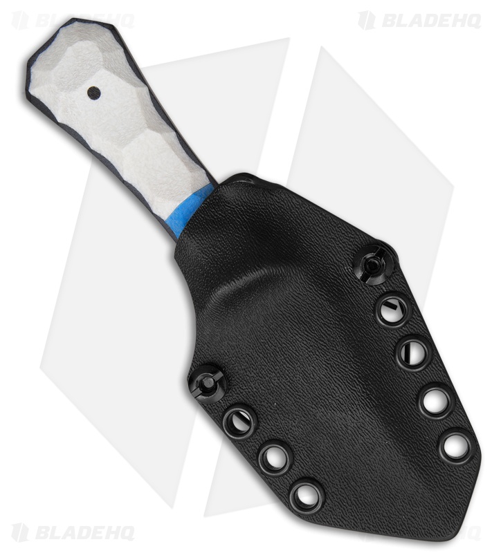 Auxiliary Manufacturing Pocket Bowie Fixed Blade Textured Glass Fiber (2.75" SW)