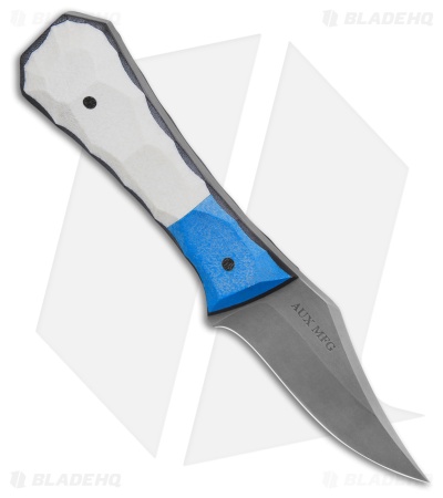 Auxiliary Manufacturing Pocket Bowie Fixed Blade Textured Glass Fiber (2.75" SW)