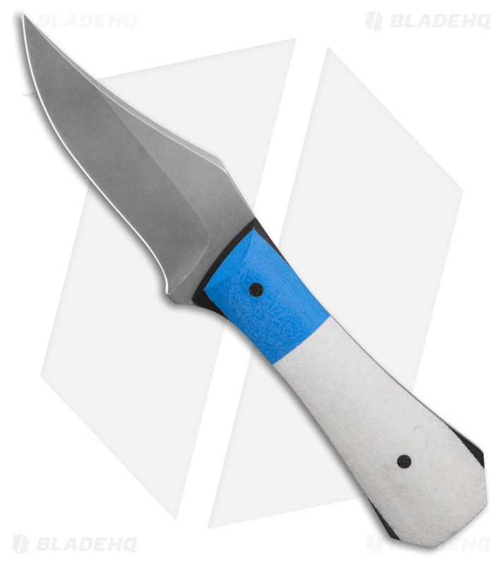 Auxiliary Manufacturing Pocket Bowie Fixed Blade Glass Fiber (2.75" SW)