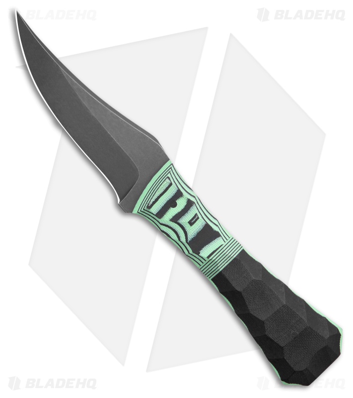 Auxiliary Manufacturing Pocket Bowie XL Blade Show West Special G-10 (4" Blk SW)