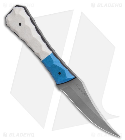 Auxiliary Manufacturing Pocket Bowie XL Fixed Blade Textured Glass Fiber (4" SW)