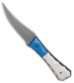 Auxiliary Manufacturing Pocket Bowie XL Fixed Blade Textured Glass Fiber (4" SW)