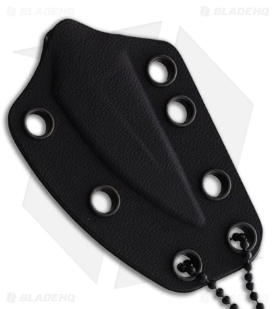 Bastinelli Creations L'Innocent Push Dagger Knife Black G-10 (1.75" Black PVD)