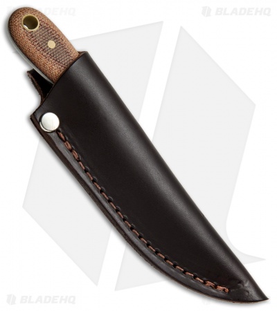 Battle Horse Knives Frontier First Hunting Knife Natural Micarta (2.6" Satin)