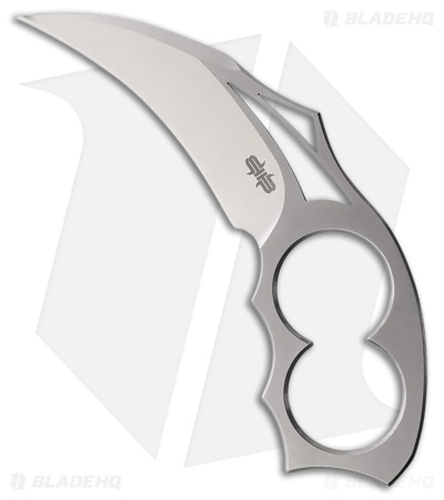 Brous Blades Silent Enforcer Neck Knife Satin Steel (2.75" Satin)