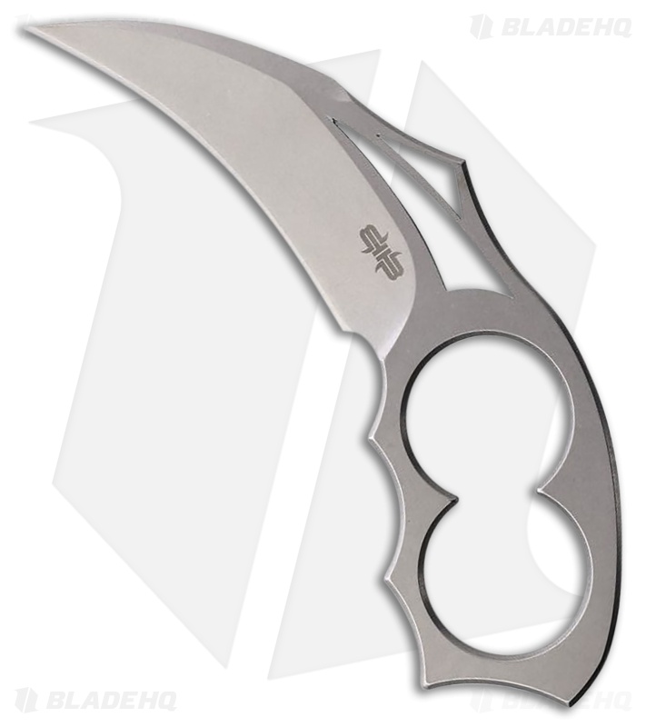 Brous Blades Silent Enforcer Neck Knife Stonewash Steel (2.75" Stonewash)
