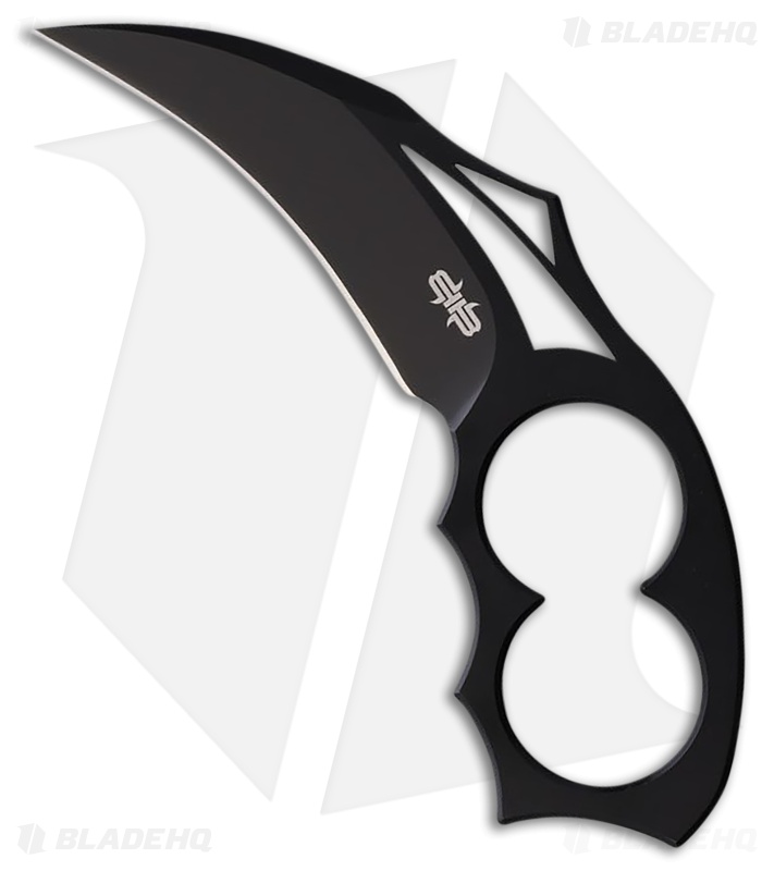 Brous Blades Silent Enforcer Neck Knife Black Steel (2.75" Black)