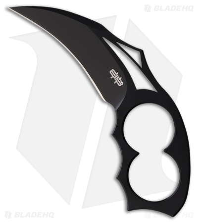 Brous Blades Silent Enforcer Neck Knife Black Steel (2.75" Black)