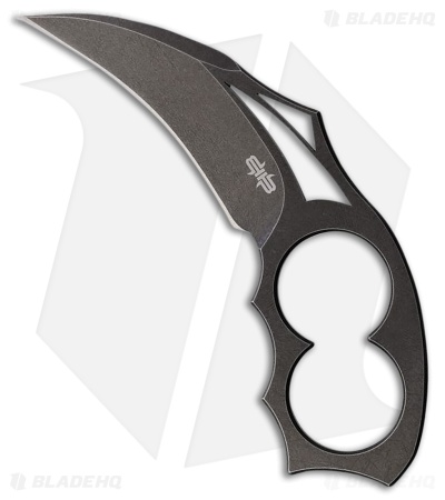 Brous Blades Silent Enforcer Neck Knife Acid Wash Steel (2.75" Acid Wash)