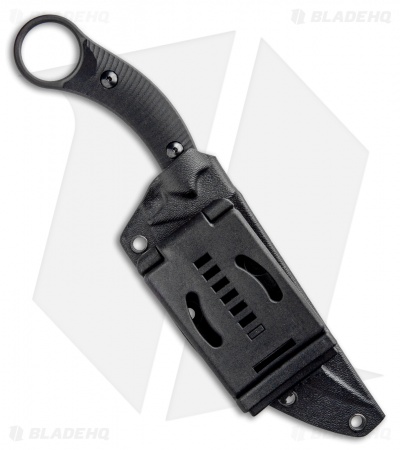 Bastinelli Creations Mako Fixed Blade Black G-10 (4.5" Black PVD)